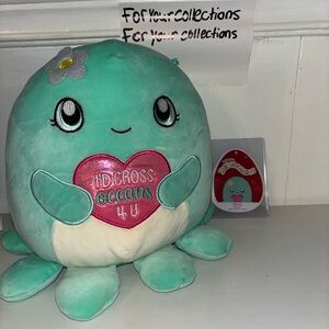 8” Olina the octopus “I’d cross oceans 4 U” Squishmallow Plush